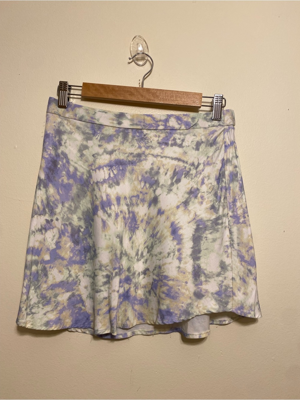 Zara Lavender and Sage Tie-Dye Circle Skirt. Size S . Style 7385/565/050